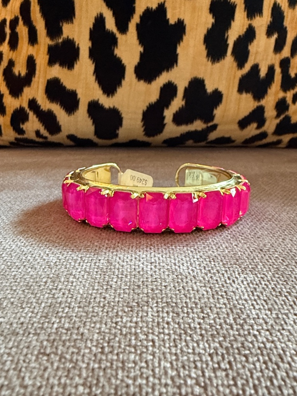 BRAND NEW : Neon Pink Juliana Cuff Bracelet - Picture 2 of 4